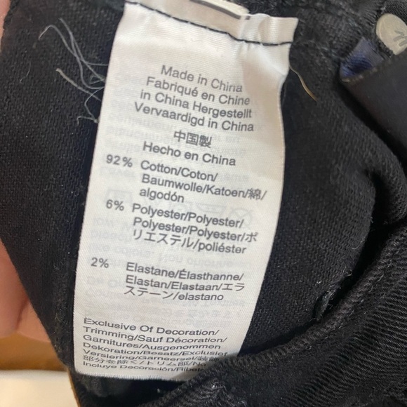 Madewell Black High Rise Skinny Jeans size 4 - Picture 11 of 11